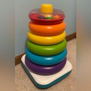 Kids Rainbow Stacking Rings